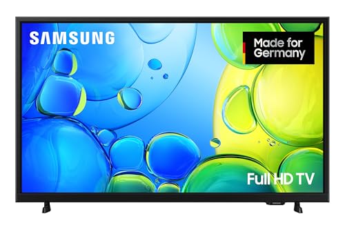 Samsung Full HD F6009F 32 Zoll (81 cm) LED Flachbildfernseher, PurColor-Technologie, HDR, Object Tracking Sound Lite, Knox Security, One UI Tizen, Smart TV, Unbegrenzt kostenlose Inhalte (2025) von Samsung