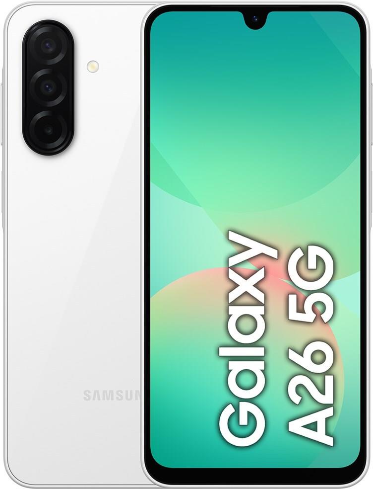 Samsung GALAXY A26 128GB 6GB 128GB WHITE (SM-A266BZWBEUE) von Samsung