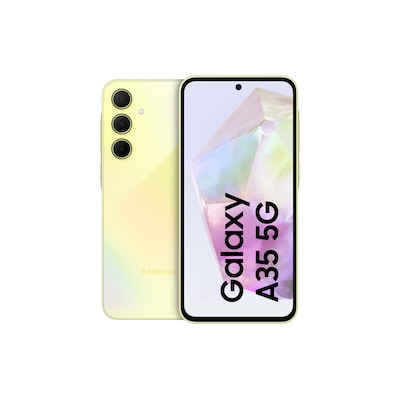 Samsung GALAXY A35 5G A356B Dual-SIM 128GB Lemon Android 14.0 Smartphone von Samsung