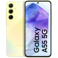 Samsung GALAXY A55 5G A556B Dual-SIM 128GB Lemon Android 14.0 Smartphone von Samsung