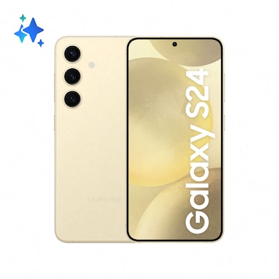 Samsung GALAXY S24 5G S921B DS 128GB Amber Yellow Android 14.0 Smartphone von Samsung