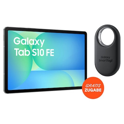 Samsung GALAXY Tab S10 FE+ X620N WiFi 12.4" 256GB grau + SmartTag 2 EI-T5600 Schwarz Samsung GALAXY Tab S10 FE+ X620N WiFi 12.4" 256GB grau + SmartTag 2 EI-T5600 Schwarz von Samsung
