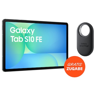 Samsung GALAXY Tab S10 FE X520N WiFi 10,9" 128GB silber + SmartTag 2 EI-T5600 Schwarz Samsung GALAXY Tab S10 FE X520N WiFi 10,9" 128GB silber + SmartTag 2 EI-T5600 Schwarz von Samsung