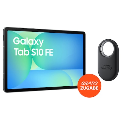 Samsung GALAXY Tab S10 FE X526B 5G 10,9" 128GB grau + SmartTag 2 EI-T5600 Schwarz Samsung GALAXY Tab S10 FE X526B 5G 10,9" 128GB grau + SmartTag 2 EI-T5600 Schwarz von Samsung