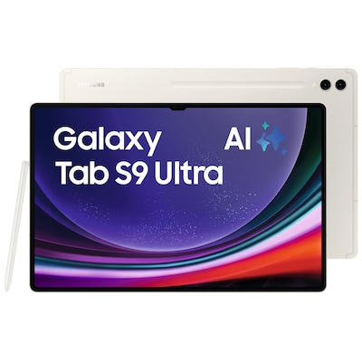 Samsung GALAXY Tab S9 Ultra X910N WiFi 1TB beige Android 13.0 Tablet von Samsung
