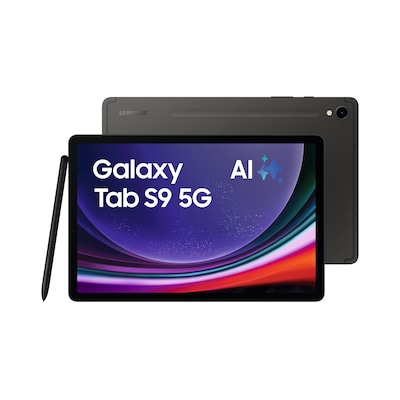 Samsung GALAXY Tab S9 X716B 5G 128GB graphite Android 13.0 Tablet von Samsung
