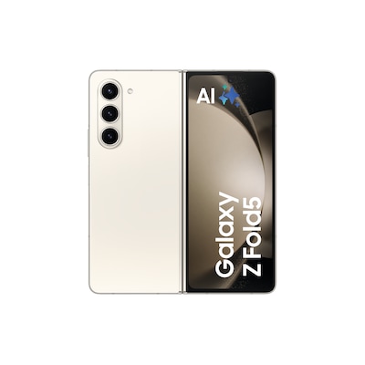 Samsung GALAXY Z Fold5 5G Smartphone cream 256GB Dual-SIM Android 13.0 F946B von Samsung