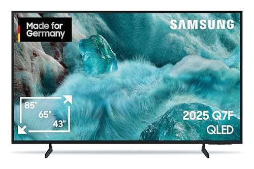 Samsung QLED 4K Q7F 50 Zoll (125 cm) UHD Fernseher, Q4 AI Prozessor, Quantum Dot für Reale Farben, 4K Upscaling, Gaming Hub, Knox Security, Kostenlose Inhalte, Samsung Vision AI Smart TV (2025) Samsung QLED 4K Q7F 50 Zoll (125 cm) UHD Fernseher, Q4 AI Prozessor, Quantum Dot für Reale Farben, 4K Upscaling, Gaming Hub, Knox Security, Kostenlose Inhalte, Samsung Vision AI Smart TV (2025) von Samsung