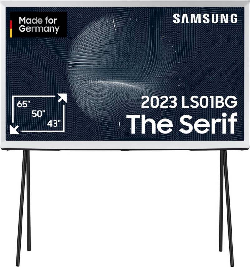 Samsung GQ55LS01BGU LED-Fernseher (138 cm/55 Zoll, Google TV, Smart-TV, Mattes Display, QLED-Bildqualität, Abnehmbare Standfüße) von Samsung