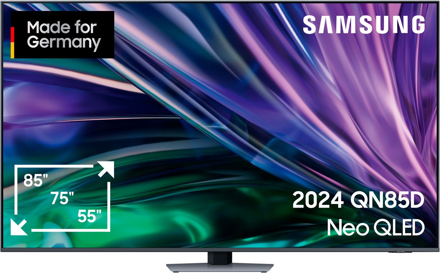 Samsung GQ65QN85DBT QLED-Fernseher (163 cm/65 Zoll, 4K Ultra HD, Smart-TV, Neural Quantum 4K AI Gen2 Prozessor, bis zu 120Hz) von Samsung