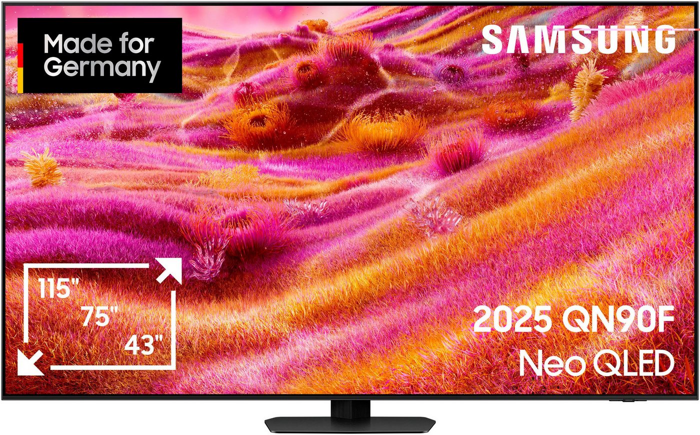Samsung GQ55QN90FAT QLED-Fernseher (138 cm/55 Zoll, 4K Ultra HD, Smart-TV, NQ HDR+, Glare Free, Upscaling Pro, Dolby Atmos & AI Sound, bis 165Hz) von Samsung