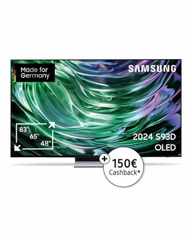 Samsung GQ55S93DAE Xklusiv 2024 OLED, 55, 138, Ultra HD von Samsung