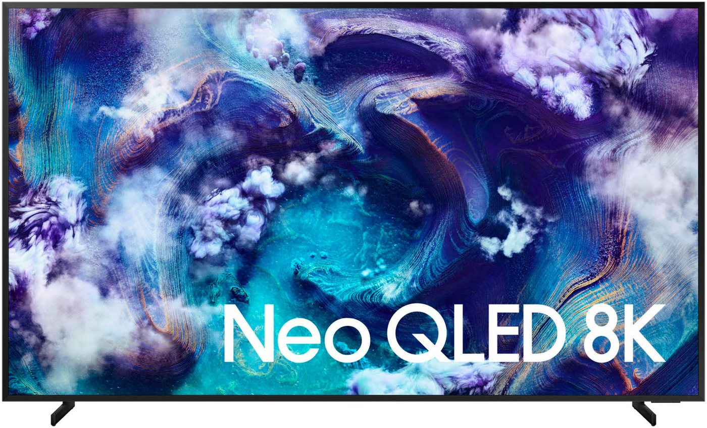 Samsung GQ75QN900FT QLED-Fernseher (189 cm/75 Zoll, 8K Ultra HD, Smart-TV, 8K AI Upscaling Pro & Glare Free, Metal Frame Design, Art Store) von Samsung
