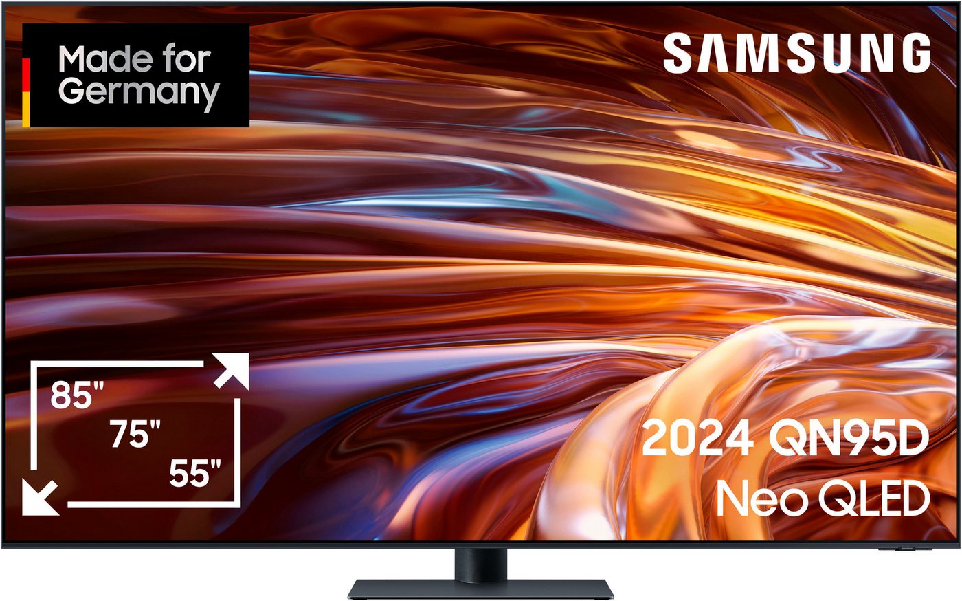 Samsung GQ75QN95DAT QLED-Fernseher (189 cm/75 Zoll, 4K Ultra HD, Smart-TV, Neural Quantum 4K AI Gen2 Prozessor, bis zu 144Hz) von Samsung