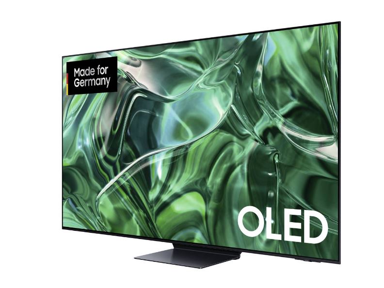 Samsung GQ77S95CATXZG - OLED-TV 195 cm 195,60cm (77)  - CI+, DVB-C, DVB-S2, DVB-T2 HD, UHD, WLAN, Smart TV Titan-Schwarz [Energieklasse F] (GQ77S95CATXZG) von Samsung