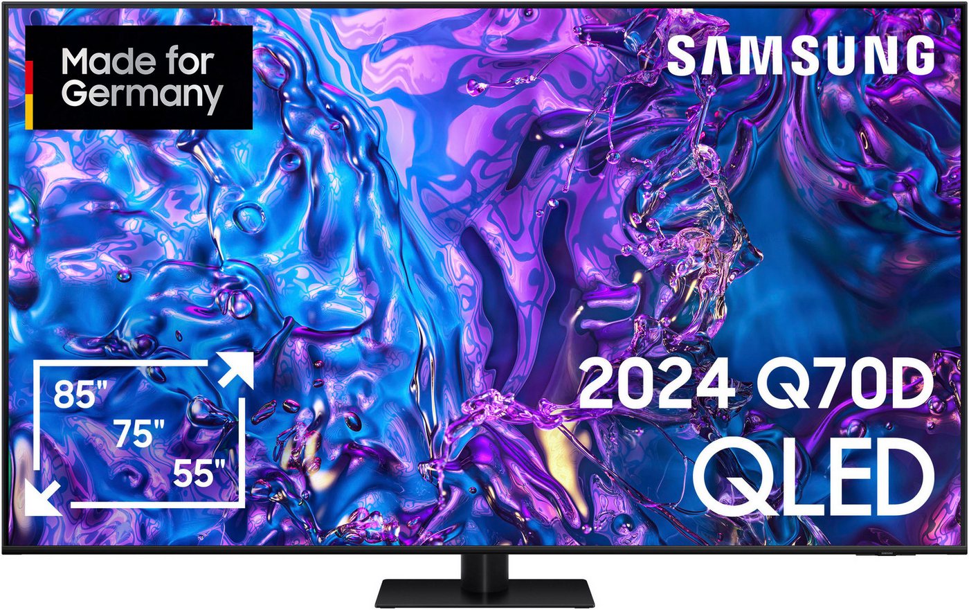 Samsung GQ85Q70DAT QLED-Fernseher (214 cm/85 Zoll, 4K Ultra HD, Smart-TV) von Samsung