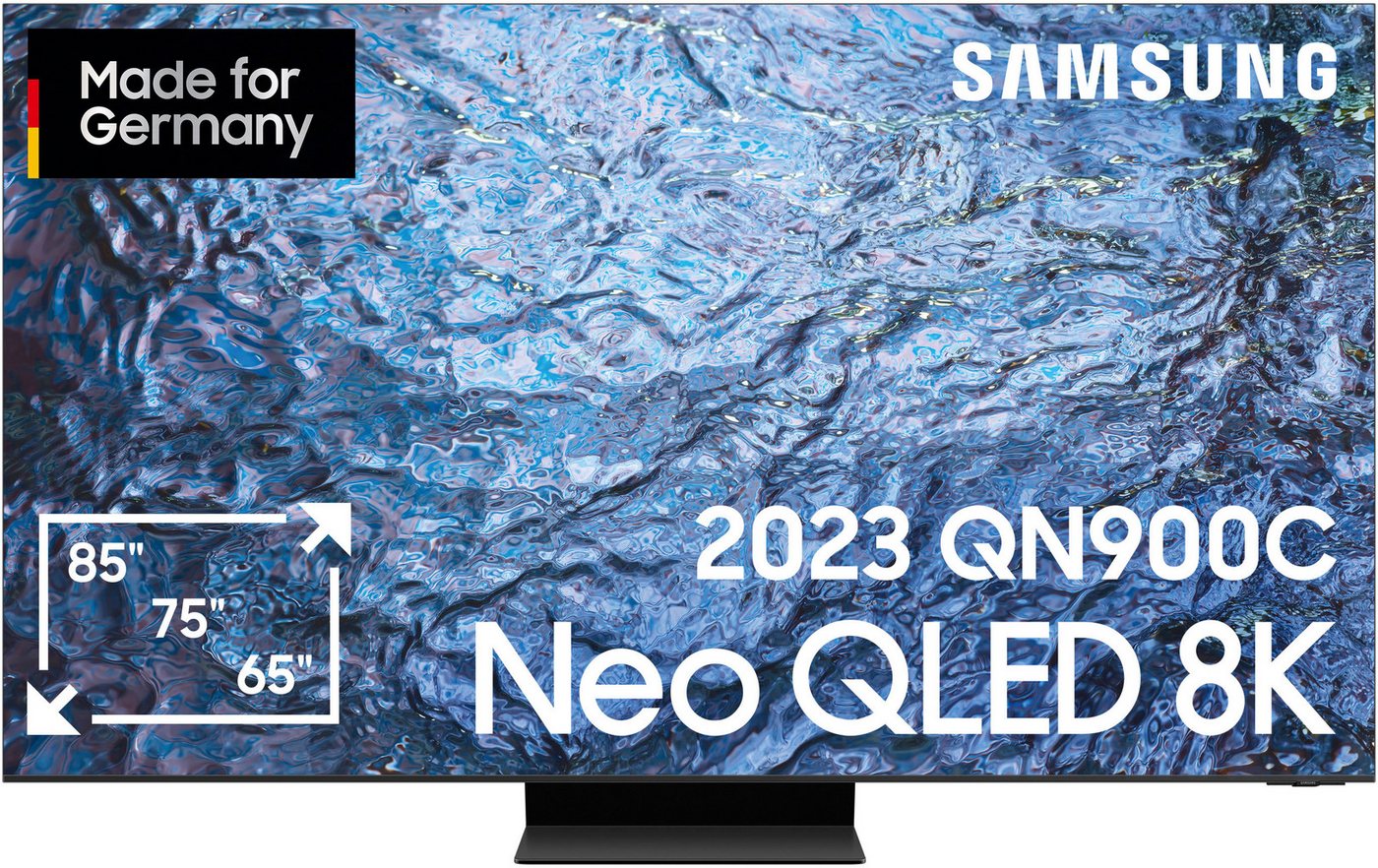 Samsung GQ85QN900CT LED-Fernseher (214 cm/85 Zoll, 8K, Smart-TV, Neo Quantum HDR 8K Pro, Neural Quantum Prozessor 8K, Infinity Screen) von Samsung