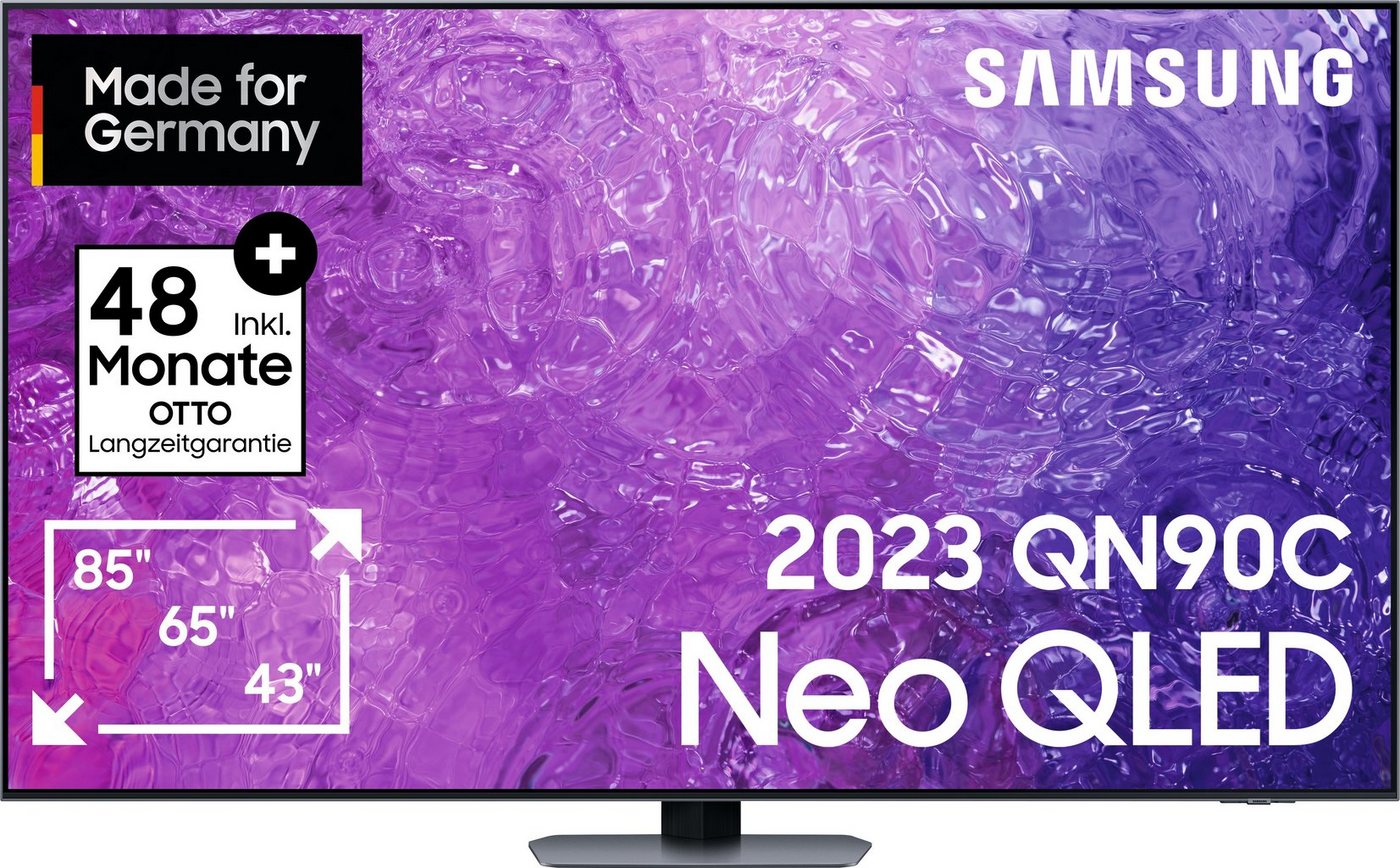 Samsung GQ85QN90CAT LED-Fernseher (214 cm/85 Zoll, Smart-TV, Neo Quantum HDR+, Neural Quantum Prozessor 4K, Dolby Atmos & OTS) von Samsung