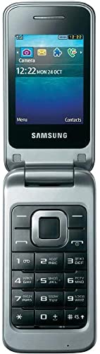 Samsung GT-C3520 Klapphandy (2,2 Zoll) Display, 1,3 Megapixel Kamera) charcoal-gray von Samsung