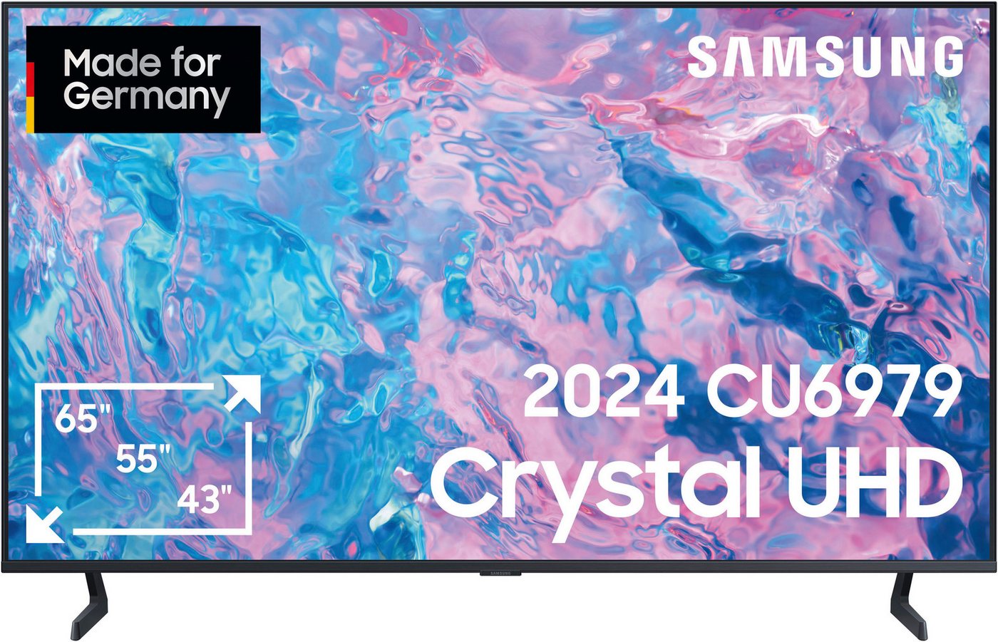 Samsung GU43CU6979U LED-Fernseher (108 cm/43 Zoll, 4K Ultra HD, Smart-TV) von Samsung