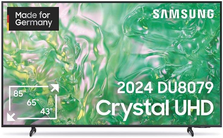 Samsung GU43DU8079U 109,2 cm (43) 4K Ultra HD Smart-TV WLAN Schwarz (GU43DU8079UXZG) von Samsung