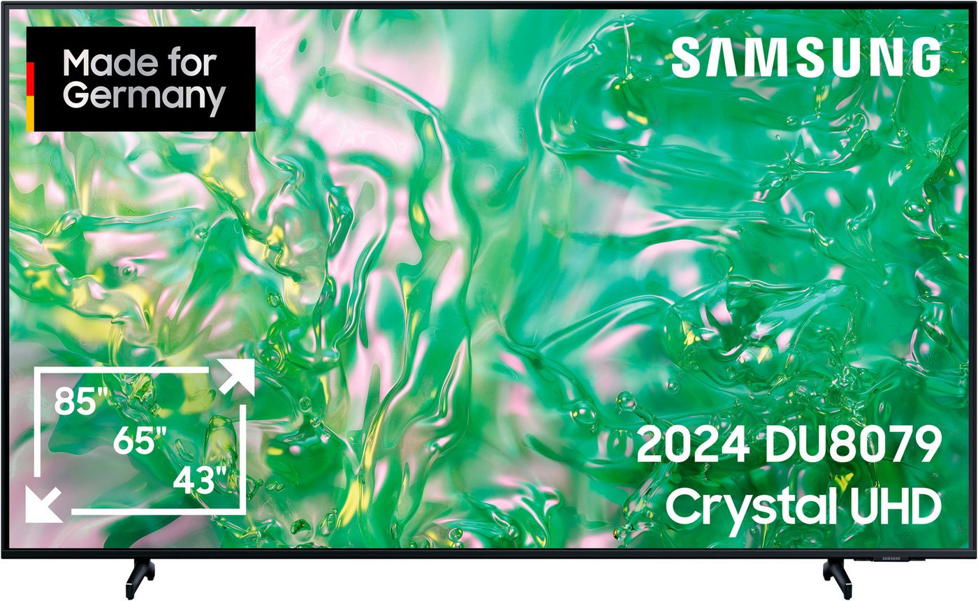 Samsung GU75DU8079U LED-Fernseher (189 cm/75 Zoll, 4K Ultra HD, Smart-TV, Crystal UHD, Q-Symphony, Dolby Surround Sound, Triple Tuner, Smart-Hub) von Samsung