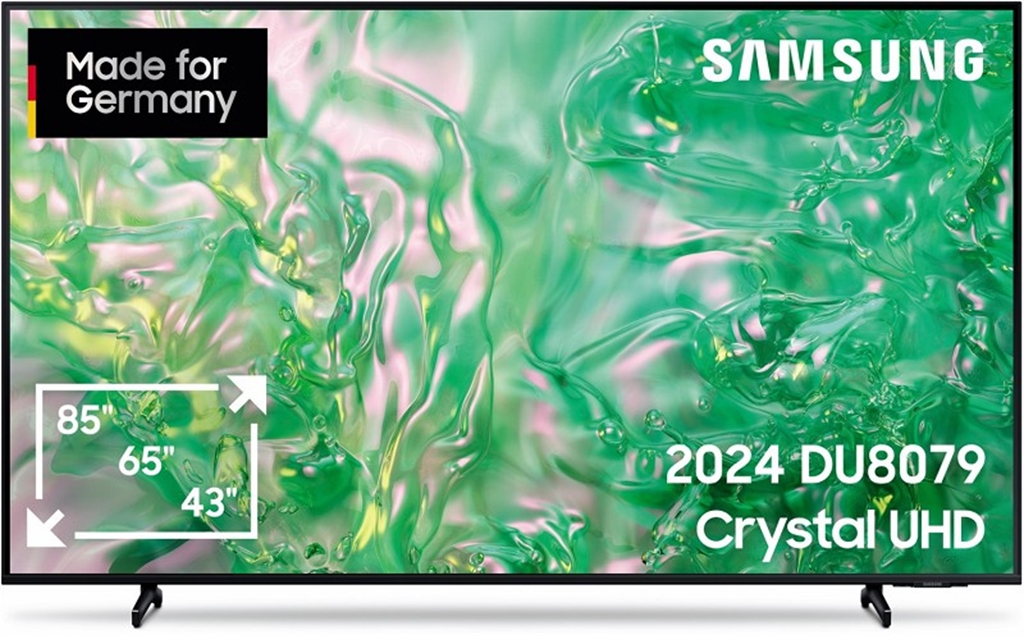 Samsung GU75DU8079U (Schwarz) LCD, 75, 189, Ultra HD von Samsung