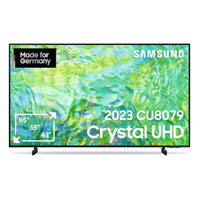 Samsung GU85CU8079UXZG 214cm 85" 4K LED Smart TV Fernseher von Samsung
