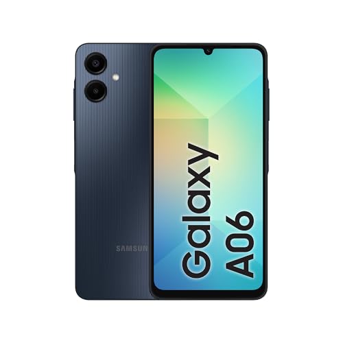 Samsung Galaxy A06 4GB+128GB [Globale Version] (Schwarz) von SAMSUNG