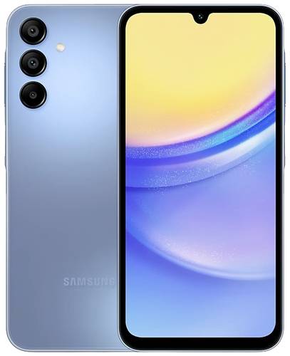 Samsung Galaxy A15 5G Smartphone 128GB 16.5cm (6.5 Zoll) Blau Android™ 14 Dual-SIM von Samsung
