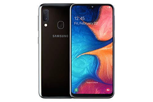 Samsung Galaxy A20e Smartphone (14.82cm (148.2 mm) 5.8 Zoll) 32GB interner Speicher, 3GB RAM, Dual SIM, Schwarz) - Deutsche Version von Samsung