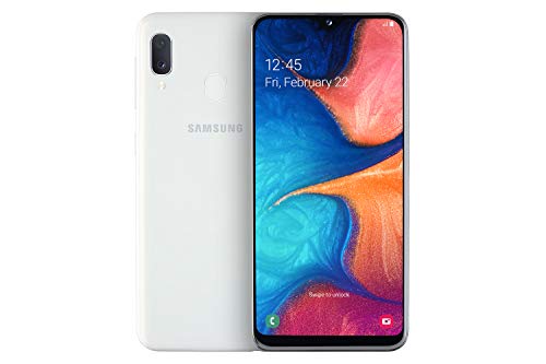 Samsung Galaxy A20e Smartphone (14.82cm (148.2 mm) 5.8 Zoll) 32GB interner Speicher, 3GB RAM, Dual SIM, Weiß) - Deutsche Version von Samsung