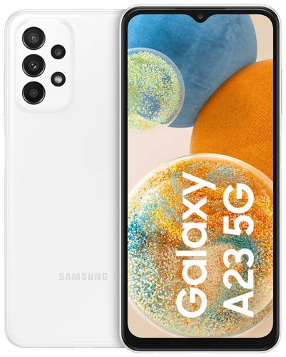 Samsung Galaxy A23 5G Smartphone 64GB 16.8cm (6.6 Zoll) Weiß Android™ 12 Dual-SIM von Samsung