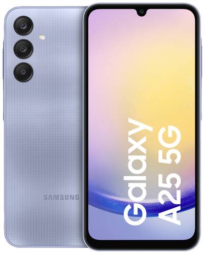 Samsung Galaxy A25 5G Smartphone 128GB 16.5cm (6.5 Zoll) Blau Android™ 14 Hybrid-Slot von Samsung