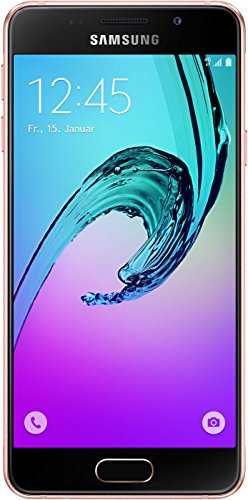 ​Samsung Galaxy A3 Smartphone (12 cm (4,71 Zoll) HD Super AMOLED Touch-Display, 16 GB, Android 5.1) pink-gold von Samsung