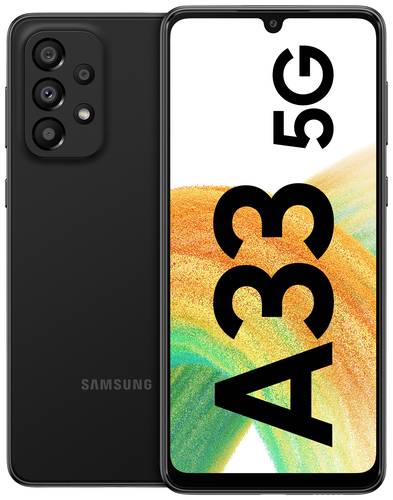 Samsung Galaxy A33 5G Enterprise Edition 5G Smartphone 128GB 16.3cm (6.4 Zoll) Schwarz Android™ 12 von Samsung