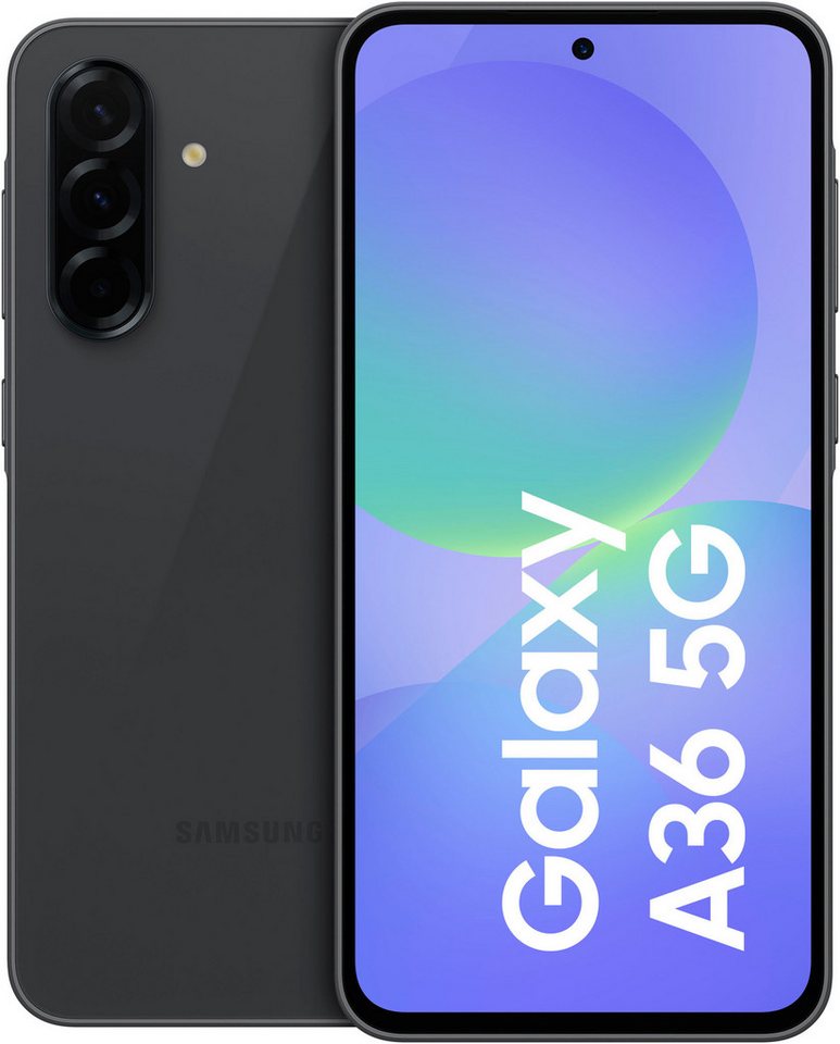 Samsung Galaxy A36 5G Smartphone (17,01 cm/6,7 Zoll, 256 GB Speicherplatz, 50 MP Kamera) von Samsung