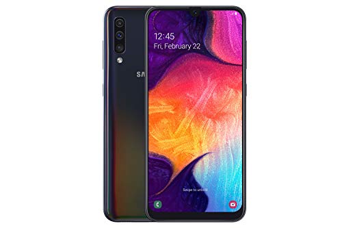 Samsung Galaxy A50 Smartphone (16.3cm (6.4 Zoll) 128GB interner Speicher, 4GB RAM, Schwarz) - Deutsche Version von Samsung