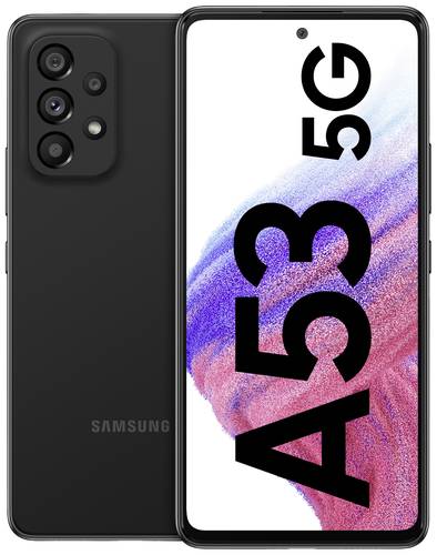 Samsung Galaxy A53 5G Enterprise Edition 5G Smartphone 128GB 16.5cm (6.5 Zoll) Schwarz Android™ 12 von Samsung