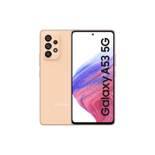 Samsung Galaxy A53 5G Handy SIM Free Android Smartphone 128GB Peach Samsung Galaxy A53 5G Handy SIM Free Android Smartphone 128GB Peach von Samsung Mobile UK