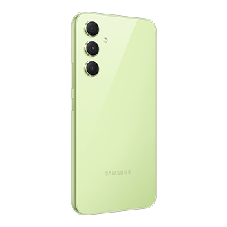Samsung Galaxy A54 5G 16,3 cm (6.4" ) Dual-SIM Android 13 USB Typ-C 8 GB 128 GB 5000 mAh Limette (SM-A546BLGCEUB) von Samsung