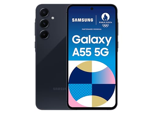 Samsung Galaxy A55 5G 16,8 cm (6.6") Double SIM hybride USB Type-C 8 Go 128 Go 5000 mAh Marine von Samsung