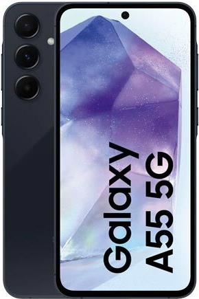 Samsung Galaxy A55 5G 16,83cm 6,6Zoll 8GB/256GB Awesome Navy, DE Version (SM-A556BZKCEUB) von Samsung