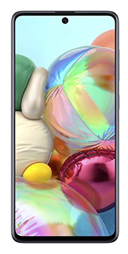 Samsung Galaxy A71 (16.95cm (6.7 Zoll) 128 GB interner Speicher, 6 GB RAM, Dual SIM, Android, prism crush Schwarz) Deutsche Version von Samsung