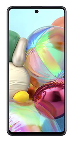 Samsung Galaxy A71 (16.95cm (6.7 Zoll) 128 GB interner Speicher, 6 GB RAM, Dual SIM, Android, prism crush Weiß) Deutsche Version von Samsung