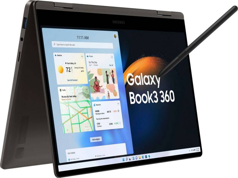 Samsung Galaxy Book3 360 Notebook (33,78 cm/13,3 Zoll, Intel Core i7 1360P, Iris Xe Graphics, 512 GB SSD) von Samsung