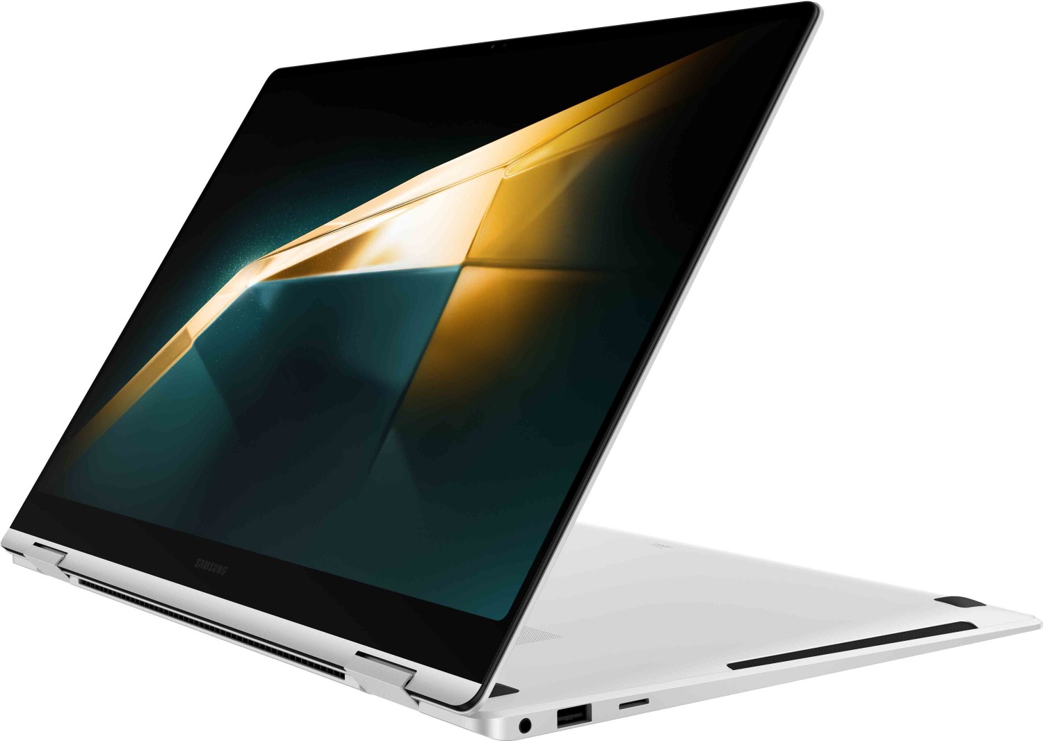 Samsung Galaxy Book4 Pro 360 - Flip-Design - Intel Ultra 7 155H / 1.4 GHz - Evo - Win 11 Pro - Intel Arc Graphics - 16 GB RAM - 512 GB SSD NVMe - 40.6 cm (16) AMOLED Touchscreen 2880 x 1800 (WQXGA+) @ 120 Hz - Wi-Fi 6E, Bluetooth - Platinum Silver (NP964QGK-KS1DE) von Samsung