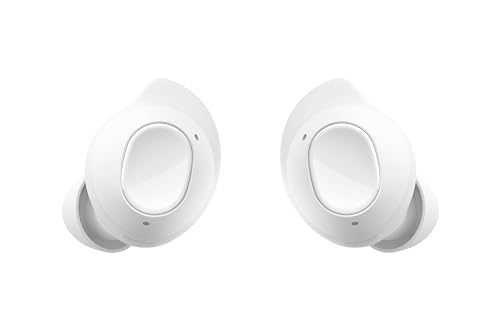 Samsung Galaxy Buds FE Kabellose Bluetooth-Kopfhörer, Active Noise Cancelling (ANC), Komfortable Passform, 3 Mikrofone, Touch Control, Tiefer Bass, Inkl. Ladekabel, White von Samsung