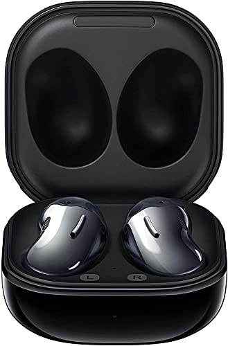 Samsung Galaxy Buds Live, Kabellose Bluetooth-Kopfhörer mit Noise Cancelling (ANC), ausdauernder Akku, Sound by AKG, komfortable Passform, Schwarz von Samsung