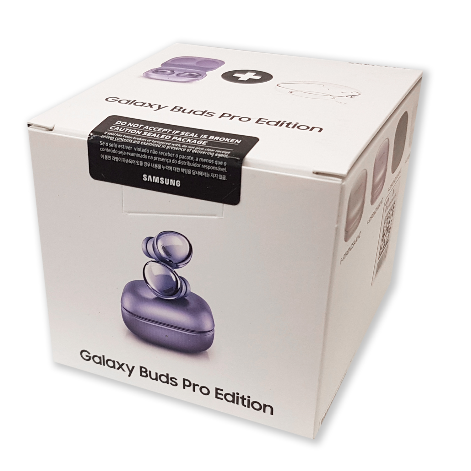 Samsung Galaxy Buds Pro R190 Bluetooth Kopfhörer mit Clear Cover Phantom White von Samsung